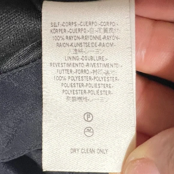 Free People Black Floral Print Kimono Wrap Top Blouse Cropped Long Sleeve S - Picture 10 of 10